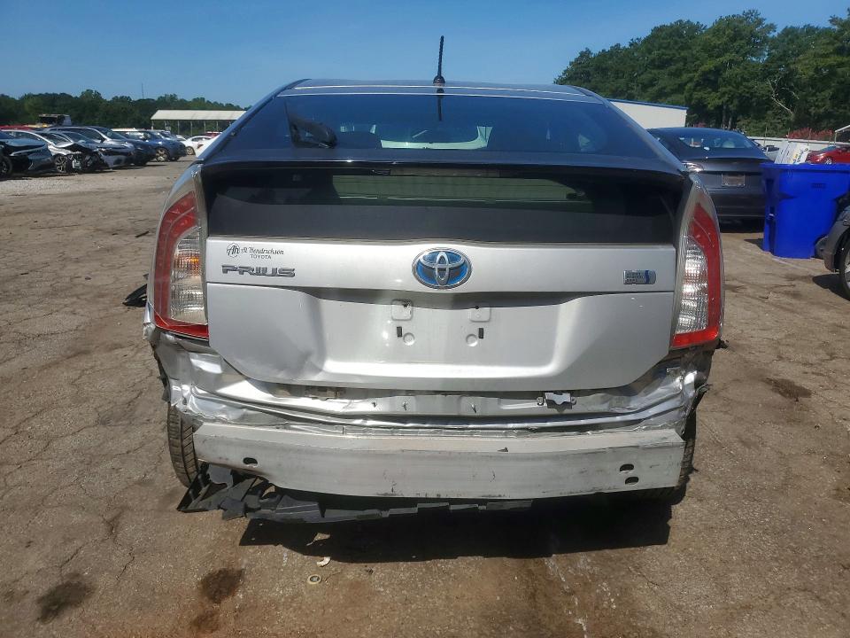 Photo 6 from auction – 2012 TOYOTA PRIUS with VIN JTDKN3DU8C5398431