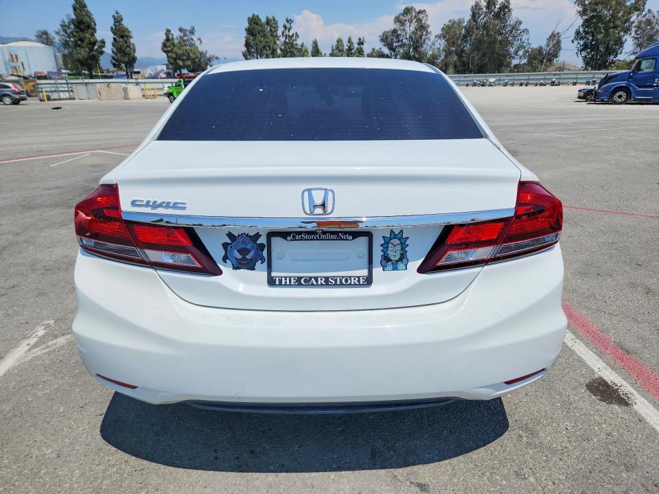 Photo 6 from auction – 2015 HONDA CIVIC with VIN 19XFB2F5XFE226212