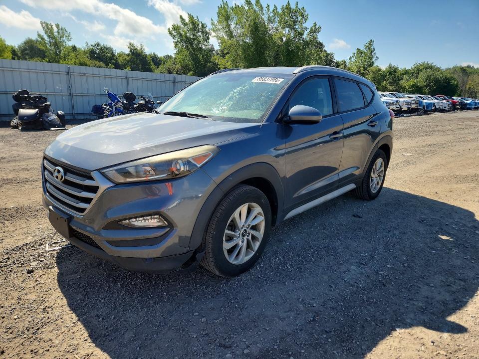 HYUNDAI TUCSON 2018 with VIN KM8J3CA4XJU651785 - Photo from auction