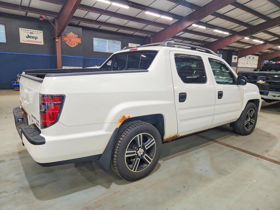 Photo 3 from auction – 2014 HONDA RIDGELINE with VIN 5FPYK1F77EB009706