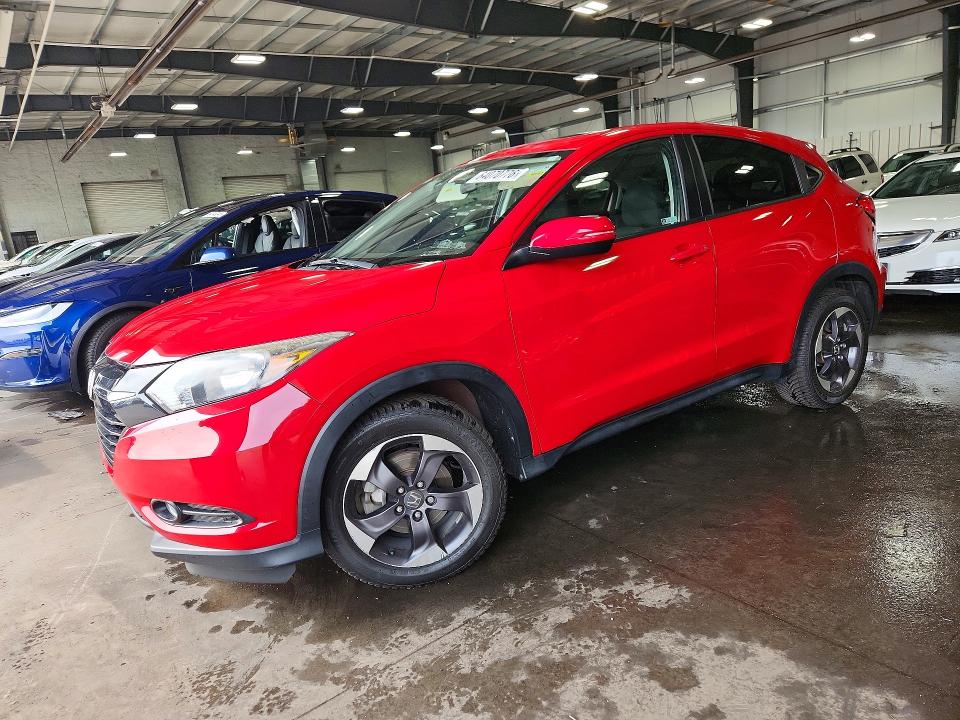 HONDA HR-V 2018 with VIN 3CZRU6H55JM709255 - Photo from auction