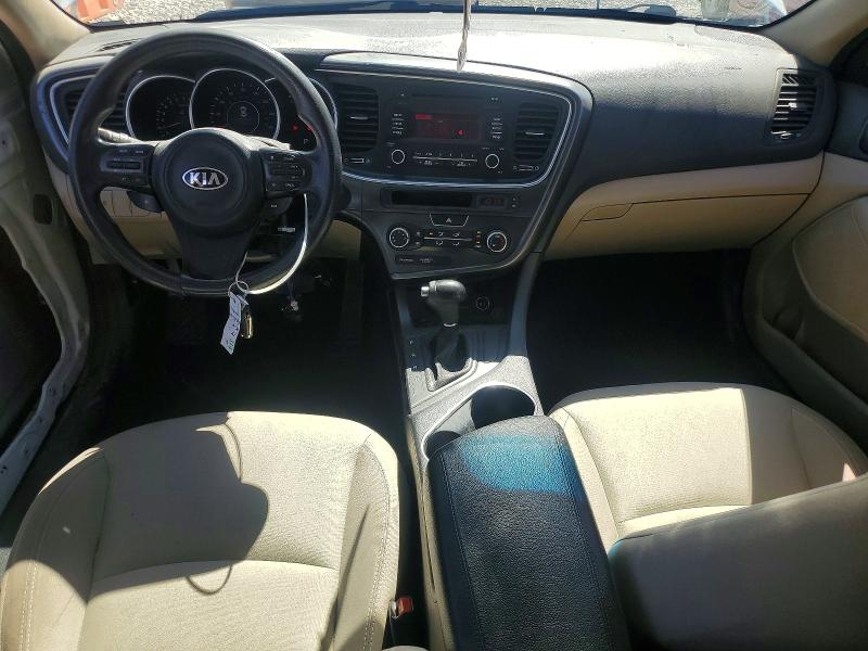 Photo 8 from auction – 2015 KIA OPTIMA with VIN 5XXGM4A79FG421440