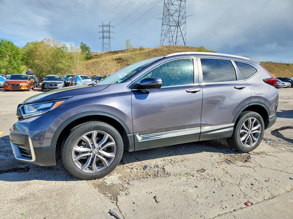 Photo 1 from auction – 2021 HONDA CR-V with VIN 2HKRW2H93MH609094