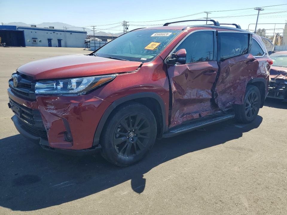 2019 TOYOTA HIGHLANDER - Търг №65906926