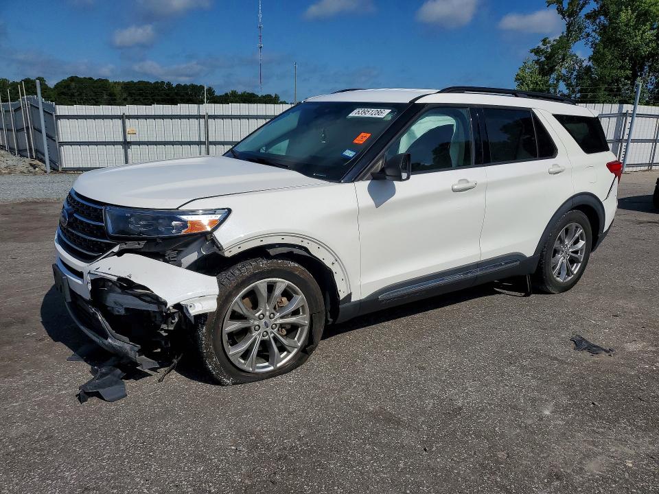 FORD EXPLORER 2021 with VIN 1FMSK7DH8MGB95477 - Photo from auction