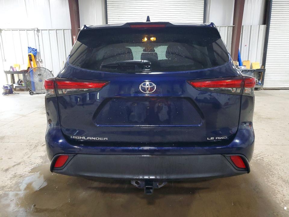 Photo 6 from auction – 2020 TOYOTA HIGHLANDER with VIN 5TDBZRBH2LS009466