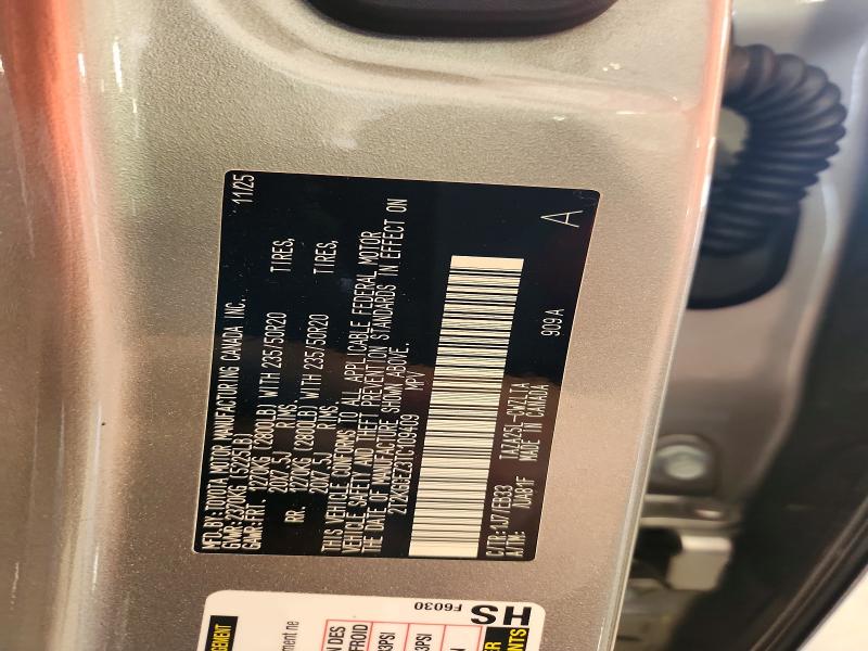 Photo 14 from auction – 2026 LEXUS NX with VIN 2T2KGCEZ3TC109409