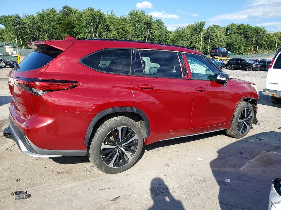 Photo 3 from auction – 2021 TOYOTA HIGHLANDER with VIN 5TDLZRBH4MS154076