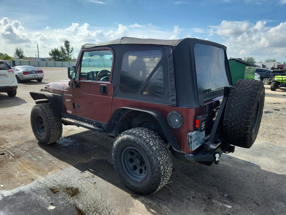 Photo 2 from auction – 2002 JEEP WRANGLER / TJ with VIN 1J4FA49S72P710102