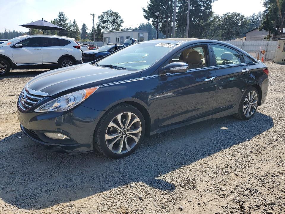 HYUNDAI SONATA 2014 with VIN 5NPEC4AB5EH852603 - Photo from auction