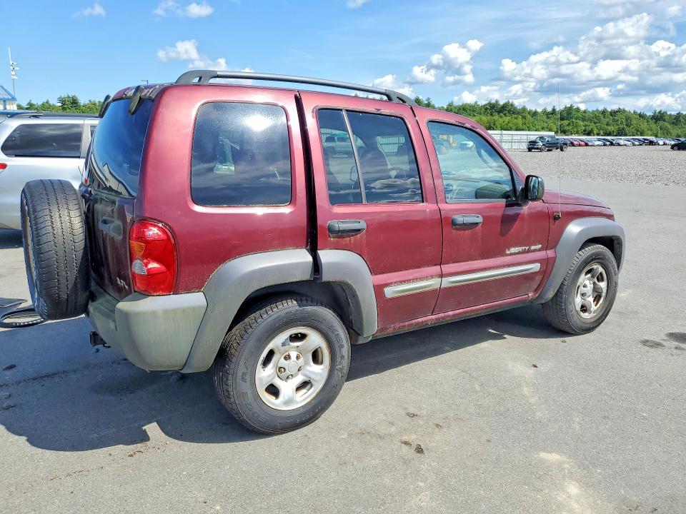 Photo 3 from auction – 2003 JEEP LIBERTY with VIN 1J4GL48K83W556992