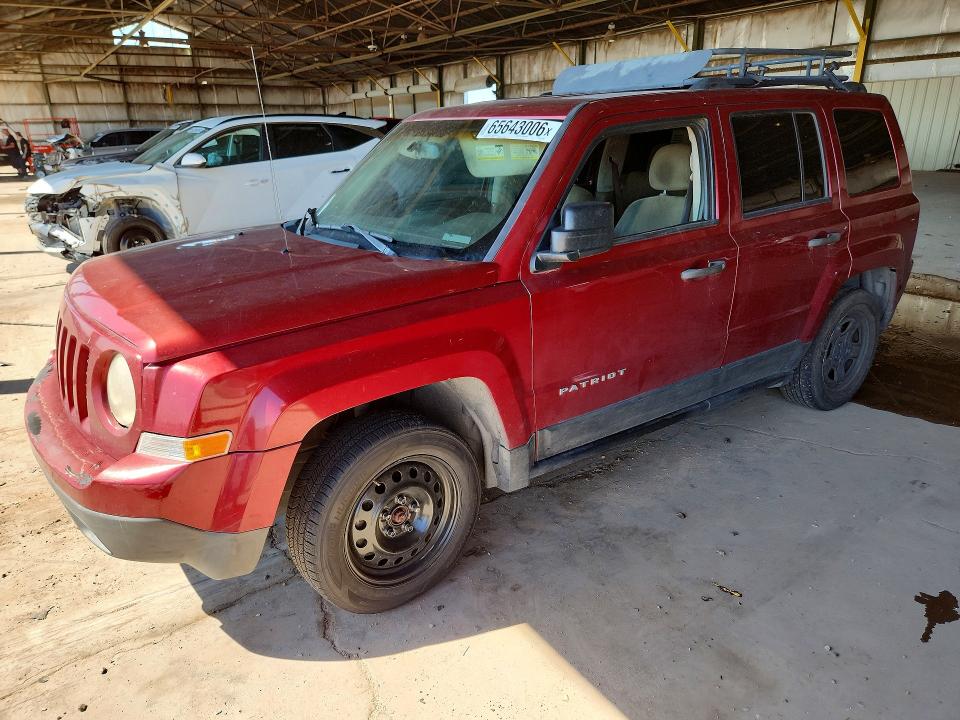 JEEP PATRIOT 2016 with VIN 1C4NJPBA3GD754482 - Photo from auction