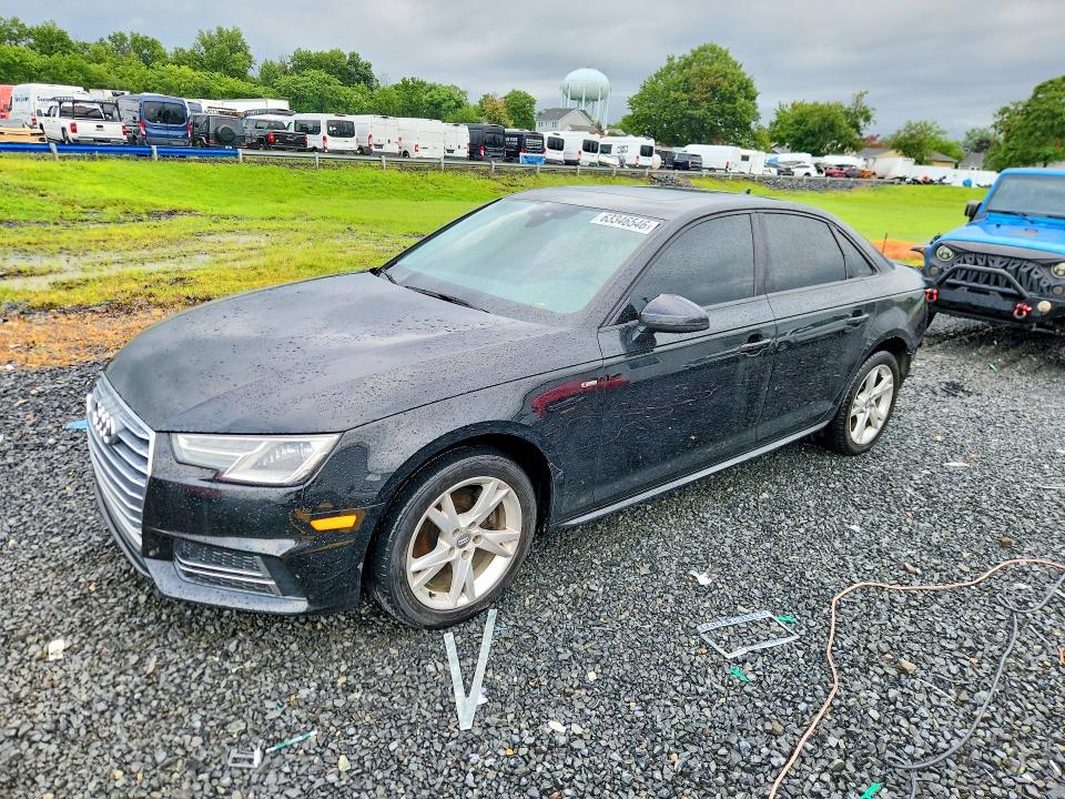 AUDI A4 2018 with VIN WAUKMAF46JN010501 - Photo from auction