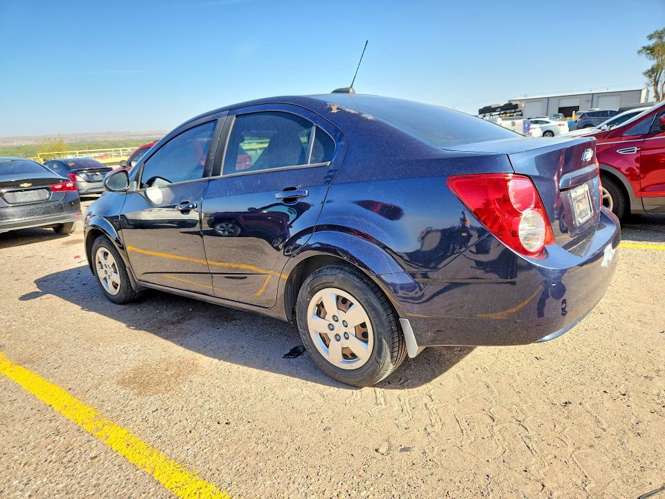 Photo 2 from auction – 2016 CHEVROLET SONIC with VIN 1G1JA5SH9G4124345