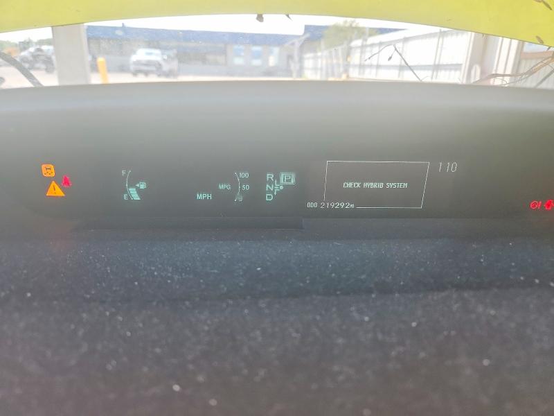 Photo 9 from auction – 2010 TOYOTA PRIUS with VIN JTDKN3DU6A1304289