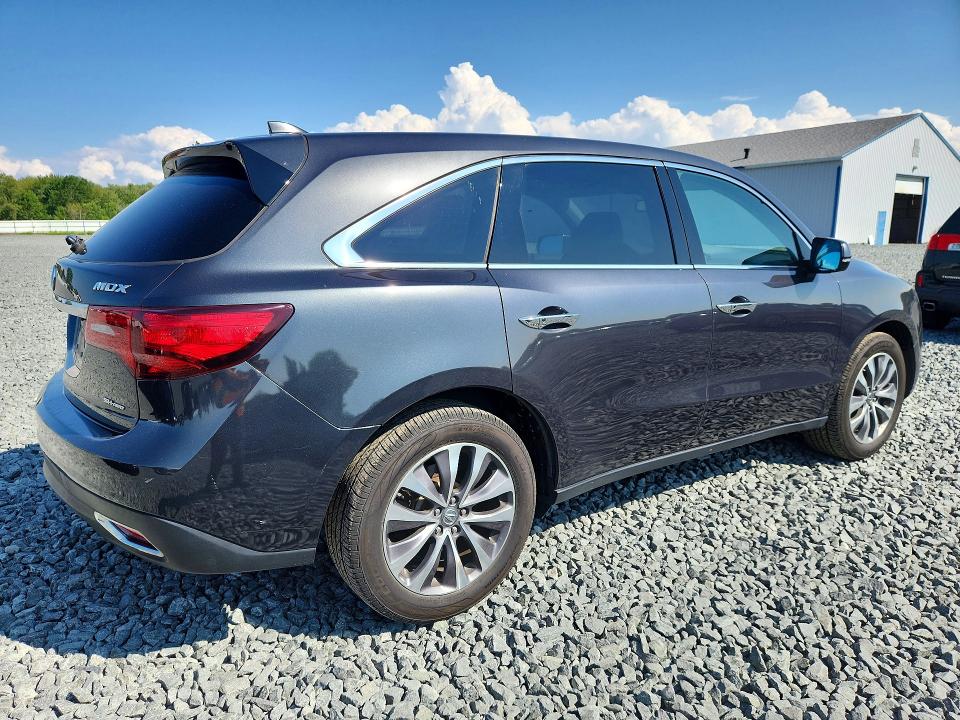 Photo 3 from auction – 2015 ACURA MDX with VIN 5FRYD4H6XFB009904