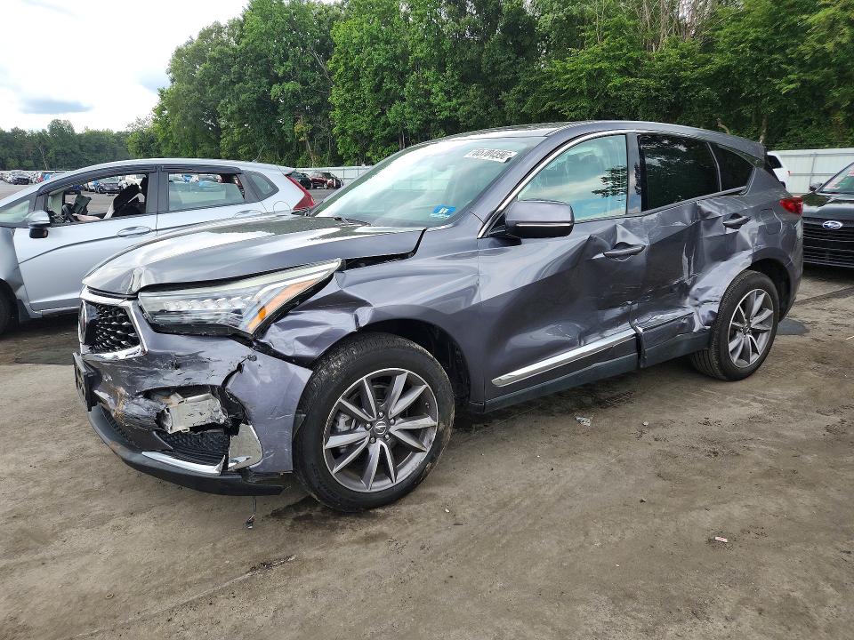 ACURA RDX 2020 with VIN 5J8TC2H51LL018737 - Photo from auction