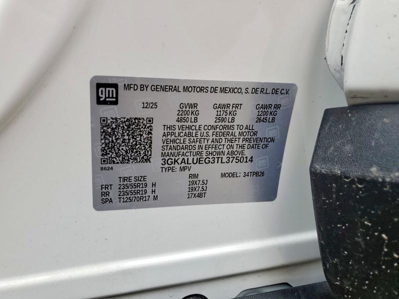 Photo 14 from auction – 2026 GMC TERRAIN with VIN 3GKALUEG3TL375014