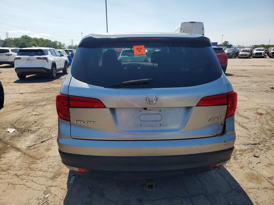 Photo 6 from auction – 2016 HONDA PILOT with VIN 5FNYF6H16GB053220