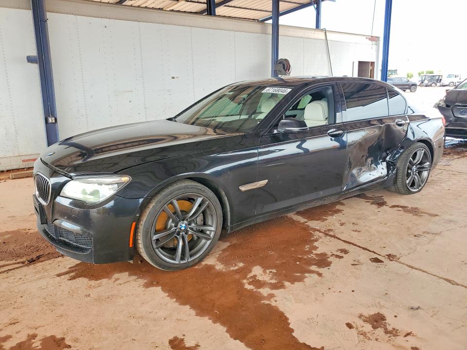 BMW 750 2013 with VIN WBAYF8C56DD140167 - Photo from auction