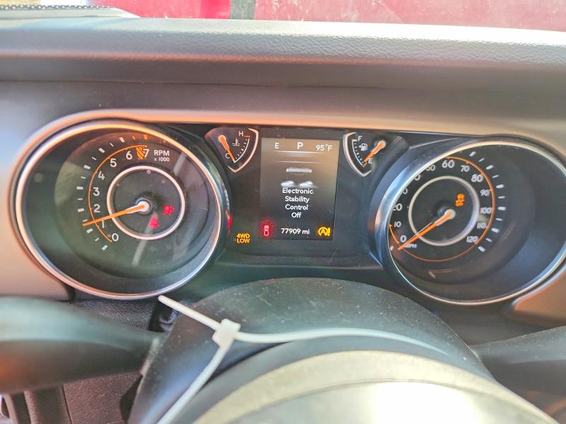 Снимка 9 от търг – 2021 JEEP GLADIATOR с VIN 1C6HJTAG5ML511289