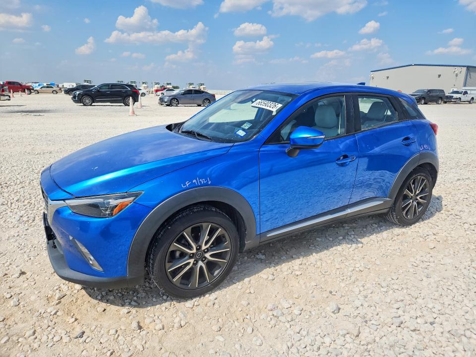 MAZDA CX-3 2016 with VIN JM1DKBD78G0123764 - Photo from auction