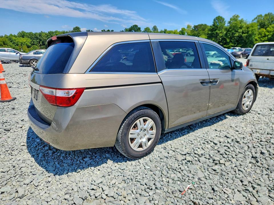 Photo 3 from auction – 2011 HONDA ODYSSEY with VIN 5FNRL5H24BB089979