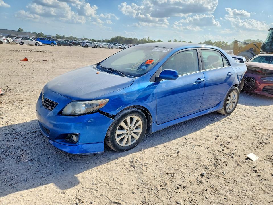 TOYOTA COROLLA 2010 with VIN 1NXBU4EE8AZ325042 - Photo from auction