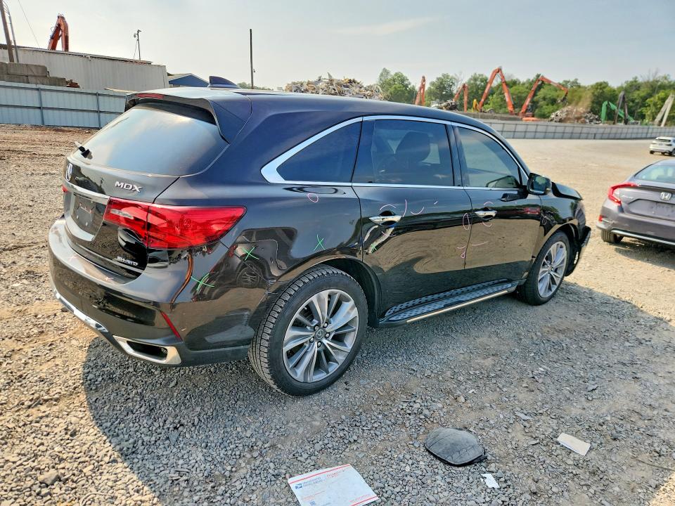 Photo 3 from auction – 2017 ACURA MDX with VIN 5FRYD4H58HB016893
