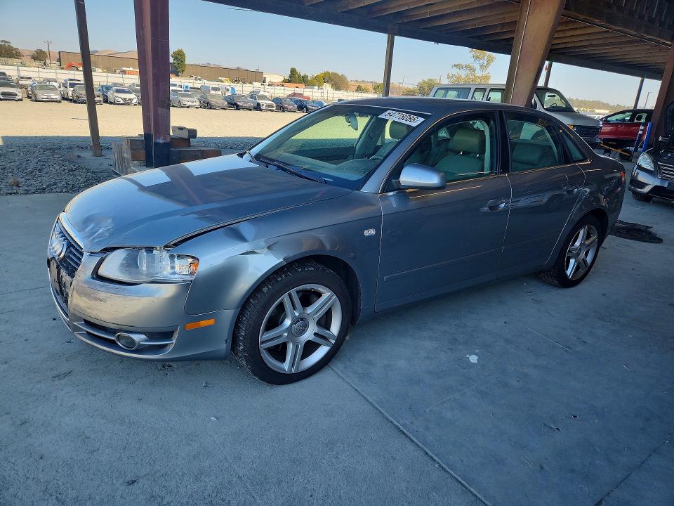AUDI A4 2007 with VIN WAUDF78E17A229460 - Photo from auction