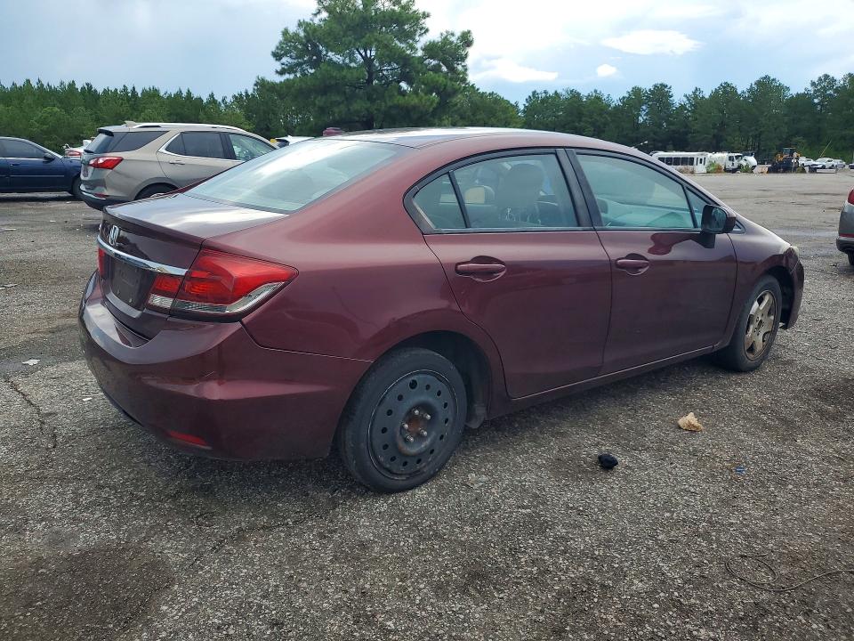 Photo 3 from auction – 2015 HONDA CIVIC with VIN 19XFB2F57FE264531