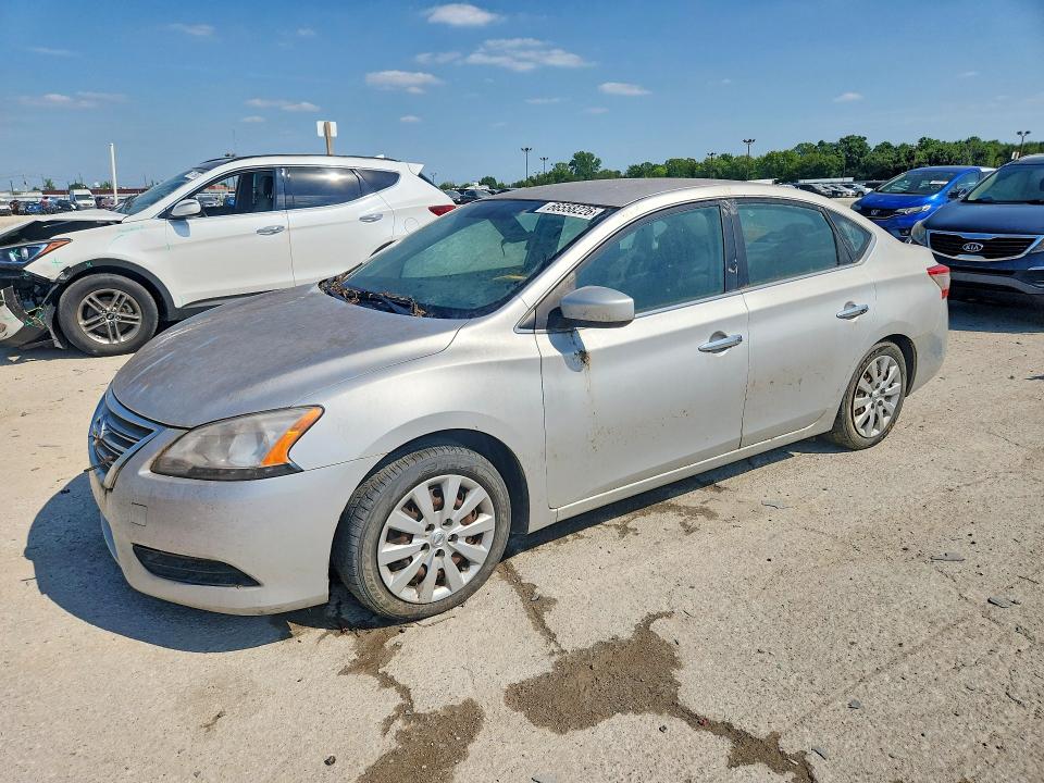 NISSAN SENTRA 2013 with VIN 1N4AB7AP7DN909371 - Photo from auction