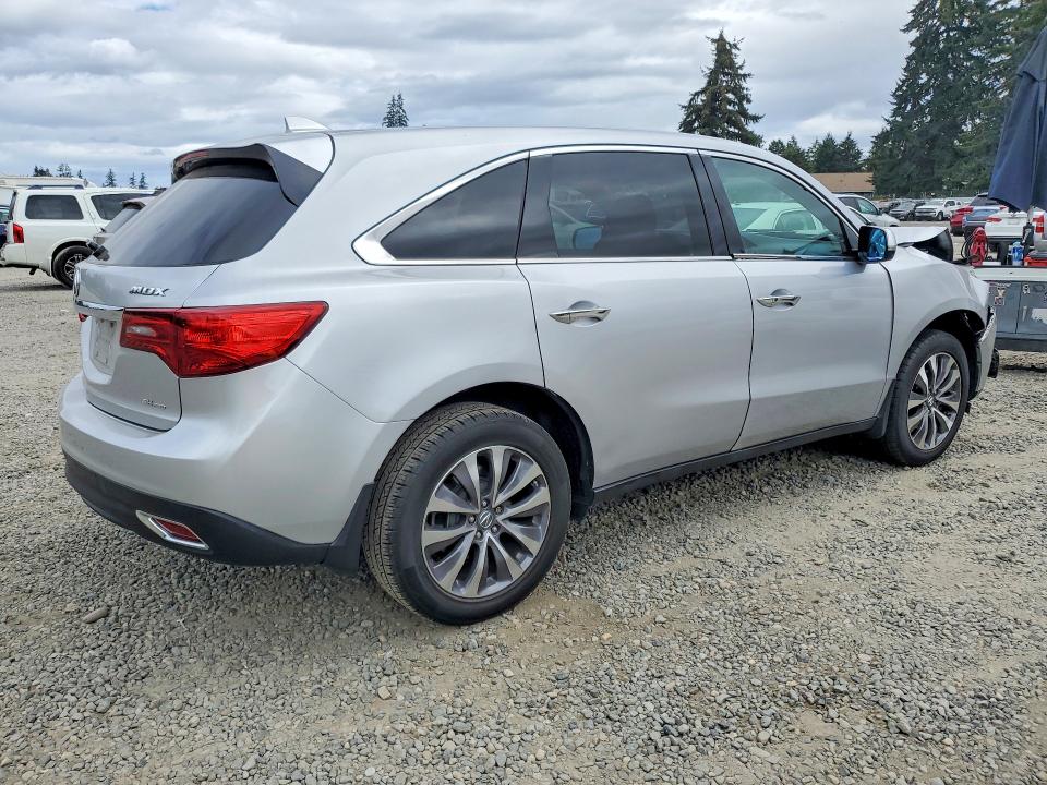 Photo 3 from auction – 2015 ACURA MDX with VIN 5FRYD4H44FB501939
