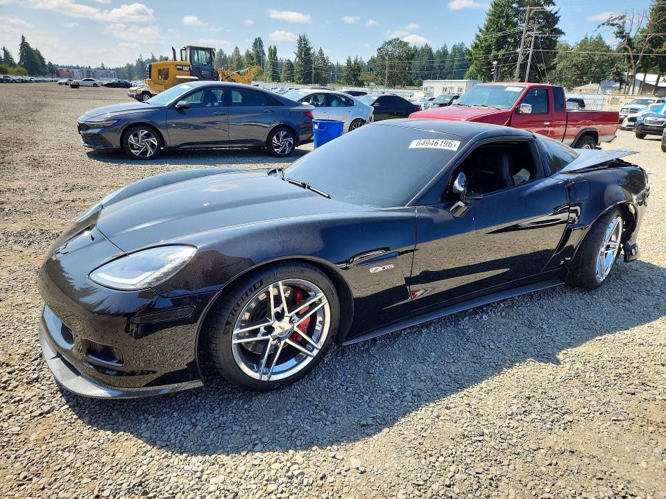 CHEVROLET CORVETTE 2008 with VIN 1G1YY26E185117510 - Photo from auction