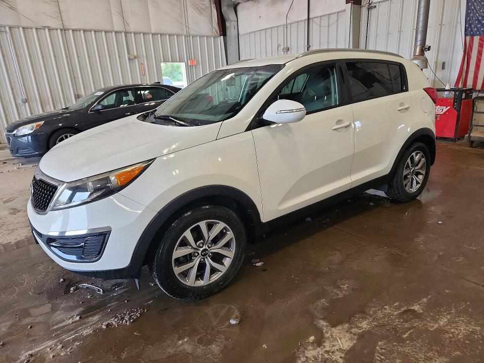 KIA SPORTAGE 2015 with VIN KNDPB3AC7F7756024 - Photo from auction