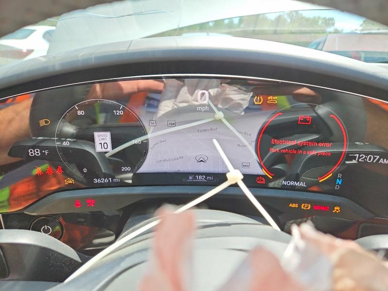 Photo 9 from auction – 2022 PORSCHE TAYCAN with VIN WP0AC2Y17NSA54110