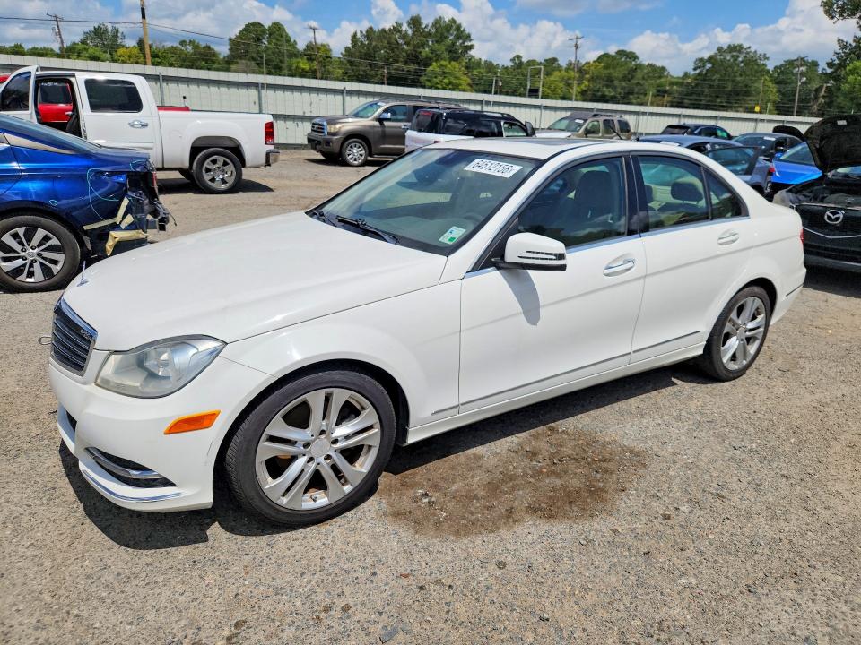 MERCEDES-BENZ C 2013 with VIN WDDGF4HB7DA771541 - Photo from auction