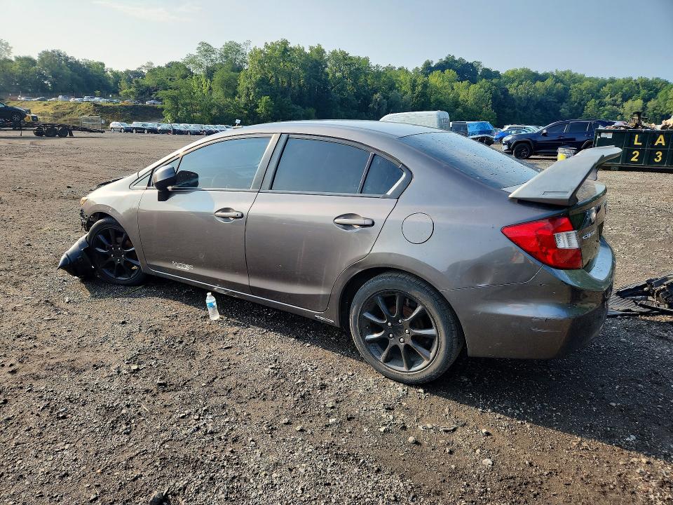 Photo 2 from auction – 2012 HONDA CIVIC with VIN 19XFB2F50CE107693