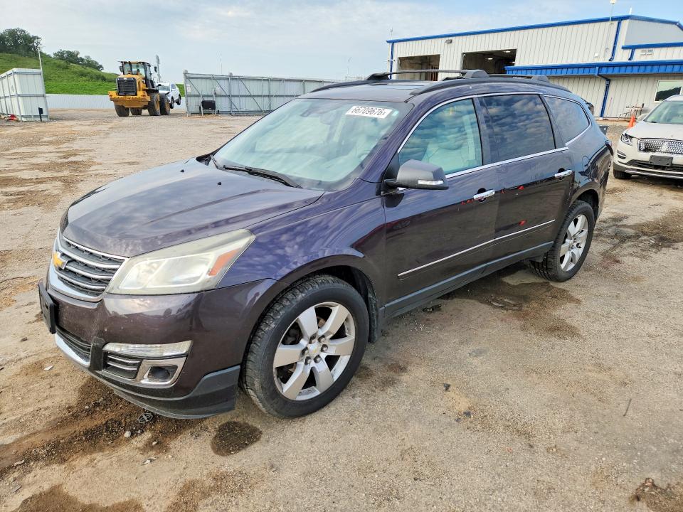 CHEVROLET TRAVERSE 2015 with VIN 1GNKVJKD6FJ328517 - Photo from auction