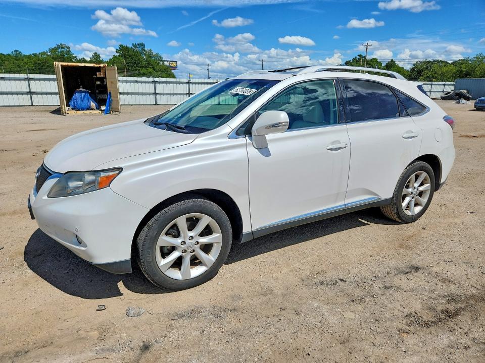 LEXUS RX 2011 with VIN 2T2BK1BA4BC110035 - Photo from auction