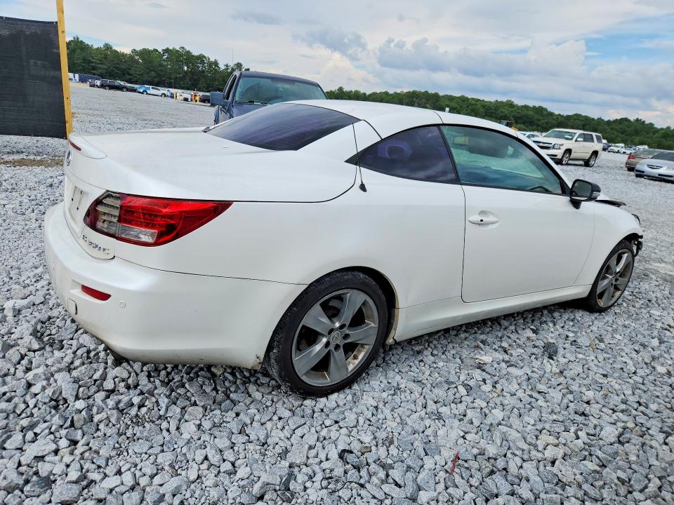 Photo 3 from auction – 2010 LEXUS IS with VIN JTHFE2C22A2501724