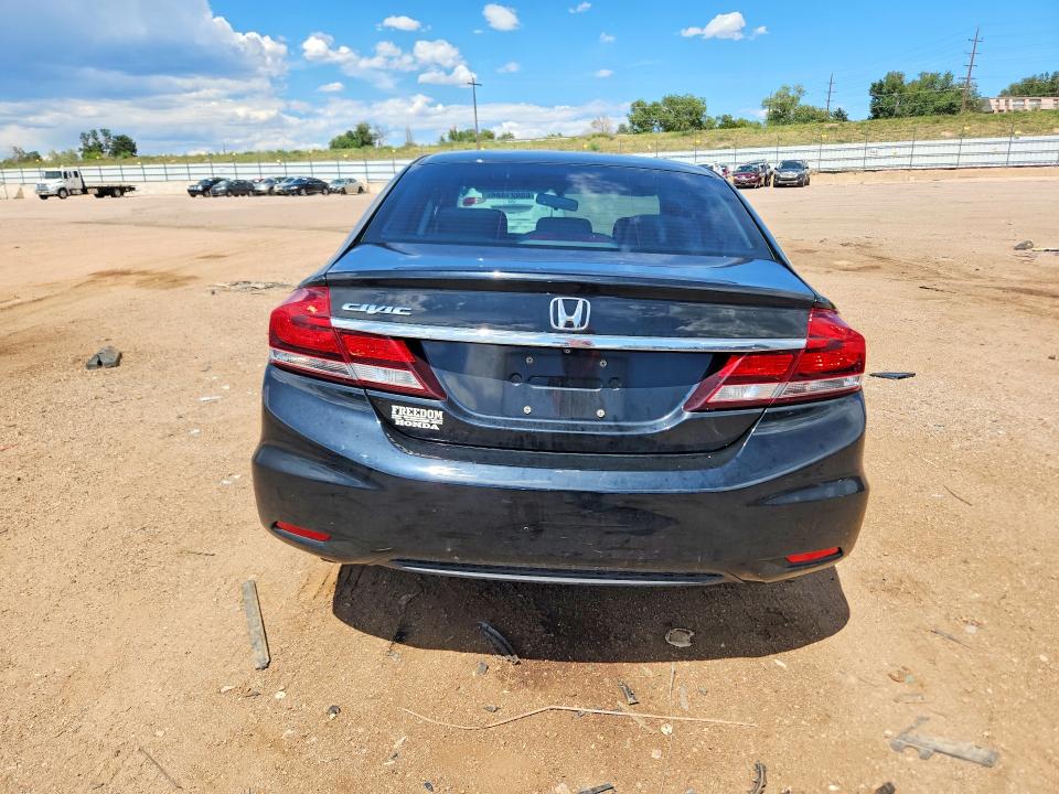 Photo 6 from auction – 2015 HONDA CIVIC with VIN 2HGFB2F82FH513222