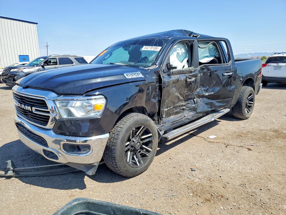 RAM 1500 2019 with VIN 1C6RREFT2KN891837 - Photo from auction