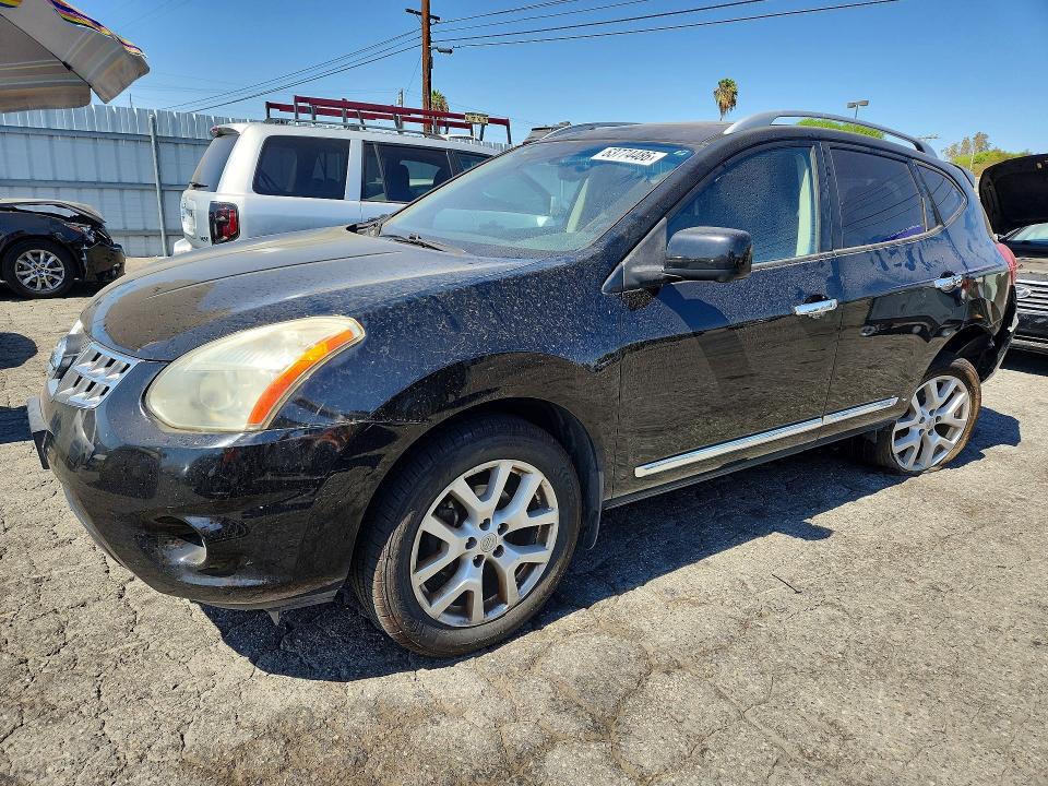 NISSAN ROGUE 2012 with VIN JN8AS5MT0CW285546 - Photo from auction