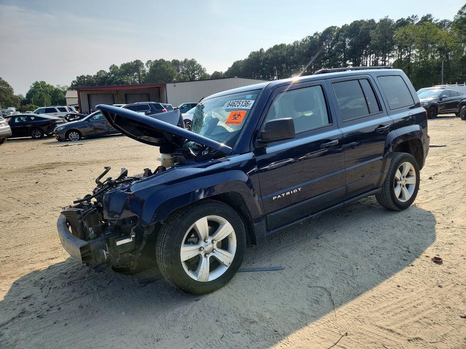 JEEP PATRIOT 2014 with VIN 1C4NJPFB9ED650319 - Photo from auction