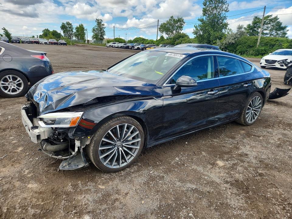 AUDI A5 2019 with VIN WAUBNCF51KA006110 - Photo from auction