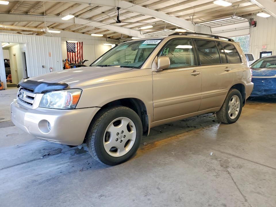 TOYOTA HIGHLANDER 2006 with VIN JTEEP21A860166615 - Photo from auction