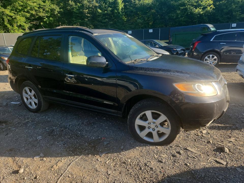 Photo 4 from auction – 2007 HYUNDAI SANTA FE with VIN 5NMSH13E77H109340