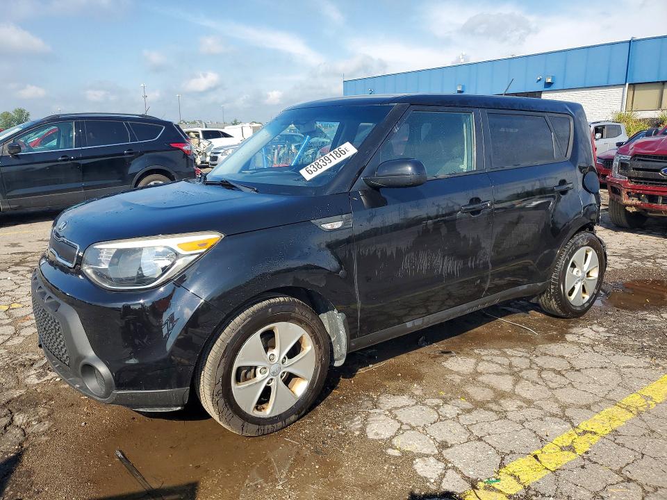KIA SOUL 2014 with VIN KNDJN2A29E7109606 - Photo from auction