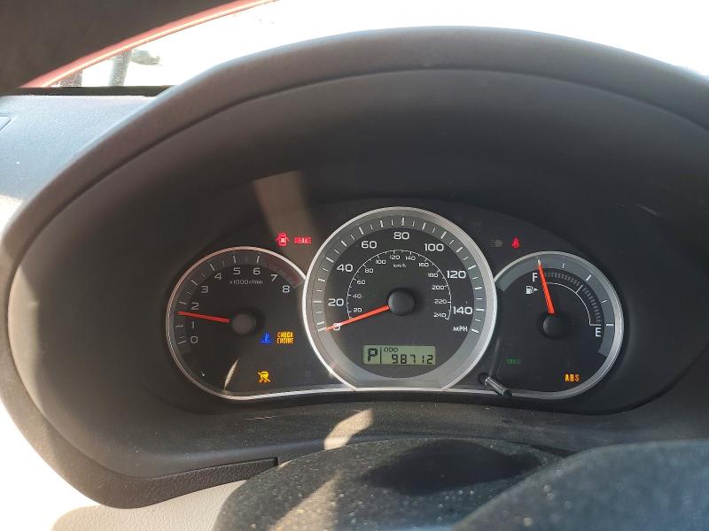Photo 9 from auction – 2009 SUBARU IMPREZA with VIN JF1GH61649H812144